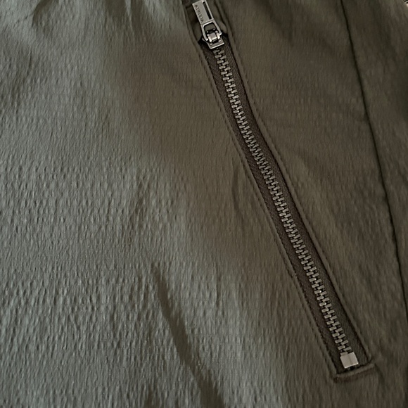 Athleta Olive Green Trekkie North Jogger Pants with zipper pockets - Picture 3 of 6